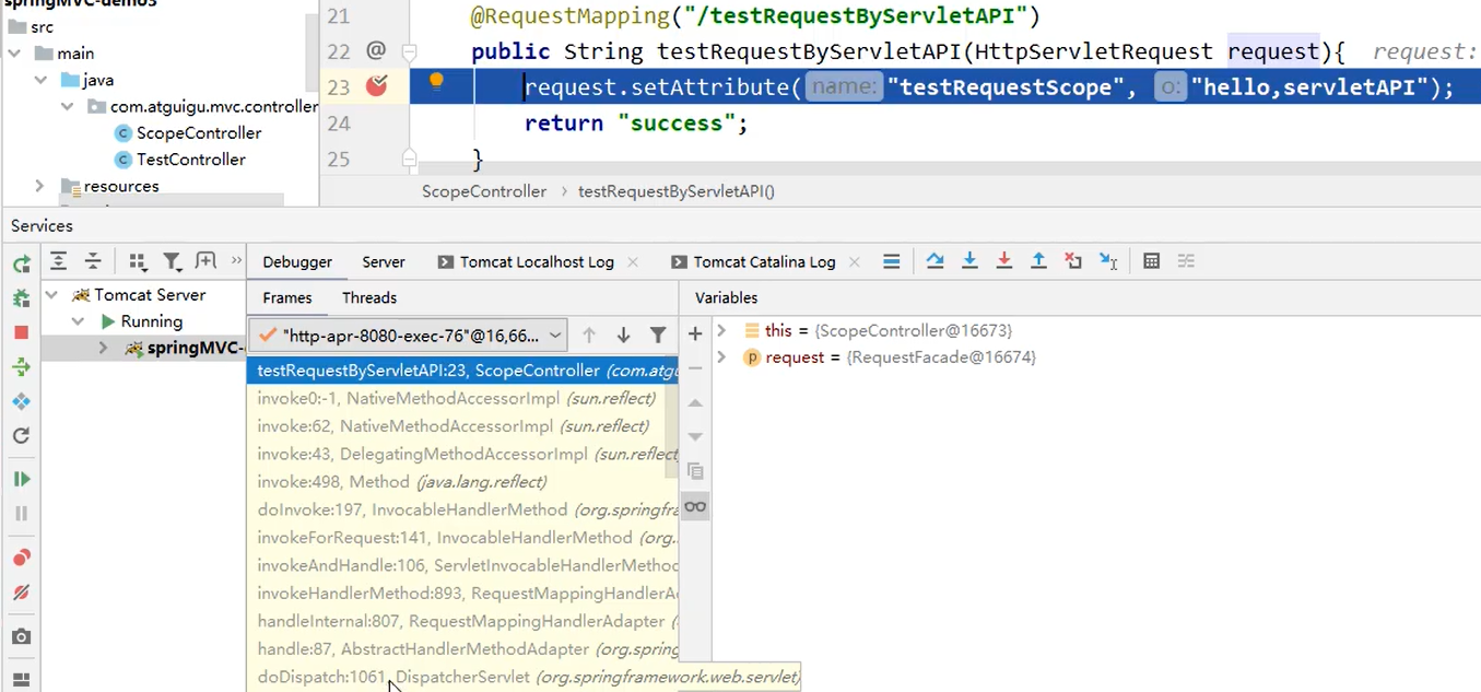 SpringMVC-4 将数据放入域对象中.png