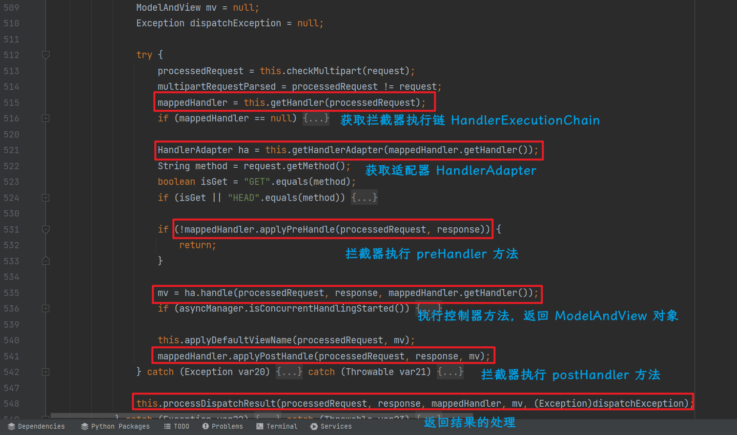 SpringMVC-4 拦截器.png